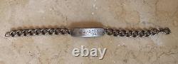 ORIGINAL! WW2 US ARMY AIR FORCES AIRCREW RADIO OPERATOR ID BRACELET c1944