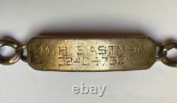 ORIGINAL! WW2 US ARMY AIR FORCES AIRCREW RADIO OPERATOR ID BRACELET c1944