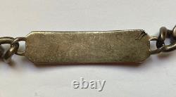 ORIGINAL! WW2 US ARMY AIR FORCES AIRCREW RADIO OPERATOR ID BRACELET c1944