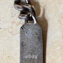 ORIGINAL! WW2 US ARMY AIR FORCES AIRCREW RADIO OPERATOR ID BRACELET c1944