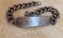ORIGINAL! WW2 US ARMY AIR FORCES AIRCREW RADIO OPERATOR ID BRACELET c1944