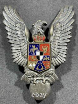 ORIGINAL WW2 WWII Army Military Romania Royal Romanian Air Force Pilot Badge