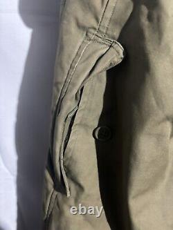 ORIGINAL WWII US ARMY AIR FORCE A10 SZ 36 WAIST FLIGHT Fur Lined TROUSERS
