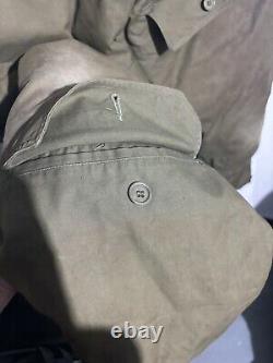 ORIGINAL WWII US ARMY AIR FORCE A10 SZ 36 WAIST FLIGHT Fur Lined TROUSERS
