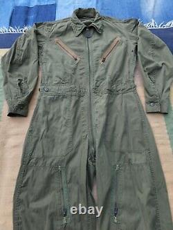 ORIGINAL WWII US ARMY AIR FORCE CORP AAF TYPE K-1 SUMMER FLYING SUIT Medium Long