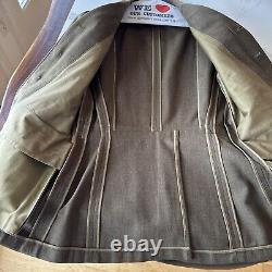 ORIGINAL WWII US ARMY AIR FORCE Jacket 111th With Hat