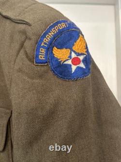 ORIGINAL WWII US ARMY AIR FORCE Jacket Air Transport Patch