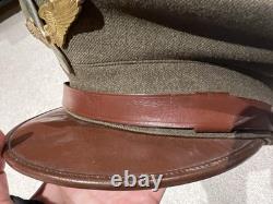 ORIGINAL WWII US ARMY MILITARY ARMY AIR CORPS CADET HAT With 1939 Data Mark