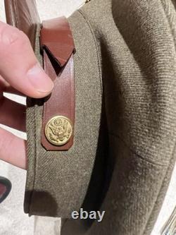 ORIGINAL WWII US ARMY MILITARY ARMY AIR CORPS CADET HAT With 1939 Data Mark