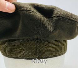 ORIGINAL WWII US Army Air Corps Bancroft Flighter Crusher Cap EXCELLENT Size 7