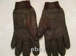 ORIGINAL WW II U. S. Army Air Forces Pilot's Leather Flight Gloves