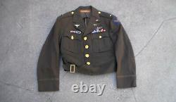 Old US Army Air Forces WW2 era Officers Ike Jacket Dress Uniform Jacket USED