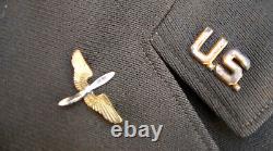 Old US Army Air Forces WW2 era Officers Ike Jacket Dress Uniform Jacket USED