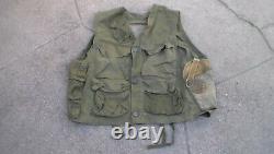 Old WW2 era US Army Air Forces Survival Vest, Emergency Sustenance, Type C1 USED