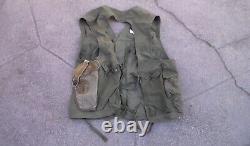 Old WW2 era US Army Air Forces Survival Vest, Emergency Sustenance, Type C1 USED