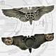 Orber Flight Surgeon Wings Wwii U. S. Army Air Corps 3 Size Sterling #396