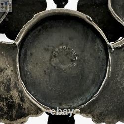 Orber Flight Surgeon Wings Wwii U. S. Army Air Corps 3 Size Sterling #396