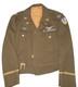 Orig. WWII BRITISH MADE US 9th Army Air Force Ike Uniform Jacket Wings Ribbon