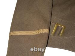 Orig. WWII BRITISH MADE US 9th Army Air Force Ike Uniform Jacket Wings Ribbon