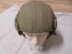 Orig WWII US Army Air Corps AAF M4 Aircrew FLAK Helmet M4A2