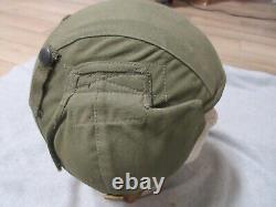 Orig WWII US Army Air Corps AAF M4 Aircrew FLAK Helmet M4A2