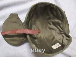 Orig WWII US Army Air Corps AAF M4 Aircrew FLAK Helmet M4A2