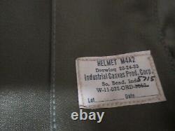 Orig WWII US Army Air Corps AAF M4 Aircrew FLAK Helmet M4A2