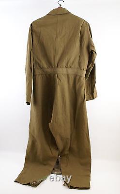 Orig Ww2 A-4 Usaaf Aviator Pilot Summer Flight Suit / Coveralls Army Air Force