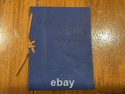 Orig Wwii South Plains Army Air Field Lubbock Tx Glider Pilot 1944 Grad Booklet