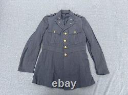 Original 1930 Pre-WWII Army Air Corps Aviation Cadet Slate Blue Uniform Jacket