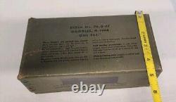 Original 1944 WWII Polaroid U. S. Army Air Force M-1944 Goggles in Box, 74-G-77