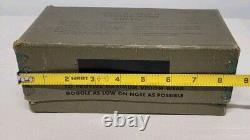 Original 1944 WWII Polaroid U. S. Army Air Force M-1944 Goggles in Box, 74-G-77