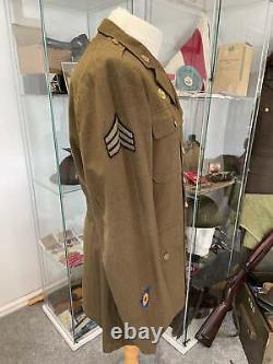 Original American WW2 Era, Enlisted Class A Tunic, Army Air Force, Size 42L