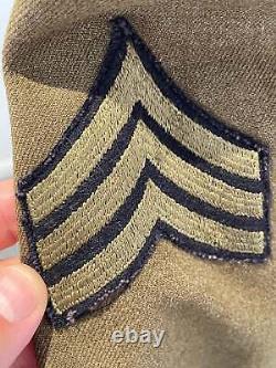 Original American WW2 Era, Enlisted Class A Tunic, Army Air Force, Size 42L