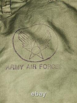 Original Army Air Forces Size 48 Parka & Size 38 Trousers Large