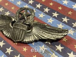 Original Early/Pre WWII US Army Air Corps/Forces COMMAND Pilot Wings Wing Meyer