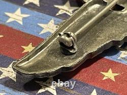 Original Early/Pre WWII US Army Air Corps/Forces COMMAND Pilot Wings Wing Meyer