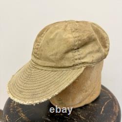 Original Early WWII US Army Air Corps A-3 Mechanics Cap Hat