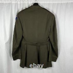 Original Named WWII Army Air Corp Officer Tailored Uniform Jacket Dated 1943