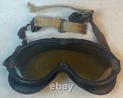 Original Polaroid US Army WW2 Aviation Goggles A. A. F. B-8 Original 1939-45