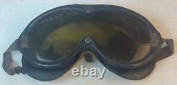 Original Polaroid US Army WW2 Aviation Goggles A. A. F. B-8 Original 1939-45