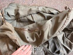 Original Post Wwii Korean War Us Army Air Force Aviators Pilot Kit Carry Bag 52