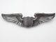 Original Pre-WWII US Army Air Corps Pilot 3 Wings Heavy Sterling Silver