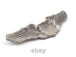 Original Pre-WWII US Army Air Force Pilot 3 Wings AmCraft Snowflake Back