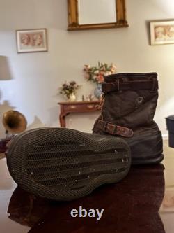 Original Rare 1942 WW2 USAAF Army Air Corps A6 Flight Boots + Heated Inserts