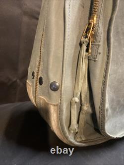 Original US Army Air Force B-4 Colonels Garment Bag Suitcase Good Shape