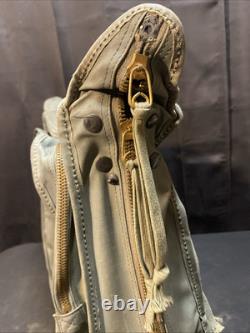 Original US Army Air Force B-4 Colonels Garment Bag Suitcase Good Shape