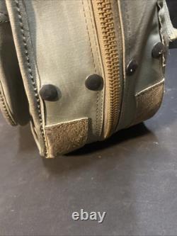Original US Army Air Force B-4 Colonels Garment Bag Suitcase Good Shape
