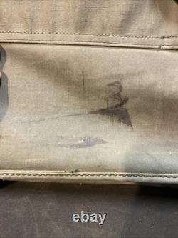 Original US Army Air Force B-4 Colonels Garment Bag Suitcase Good Shape