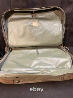 Original US Army Air Force B-4 Colonels Garment Bag Suitcase Good Shape